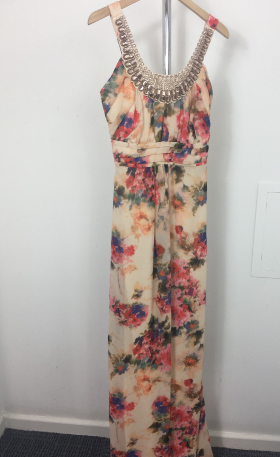 Jenny Packham for Debenhams Eloise floral jewel embellish maxi dress size 6 BNWT