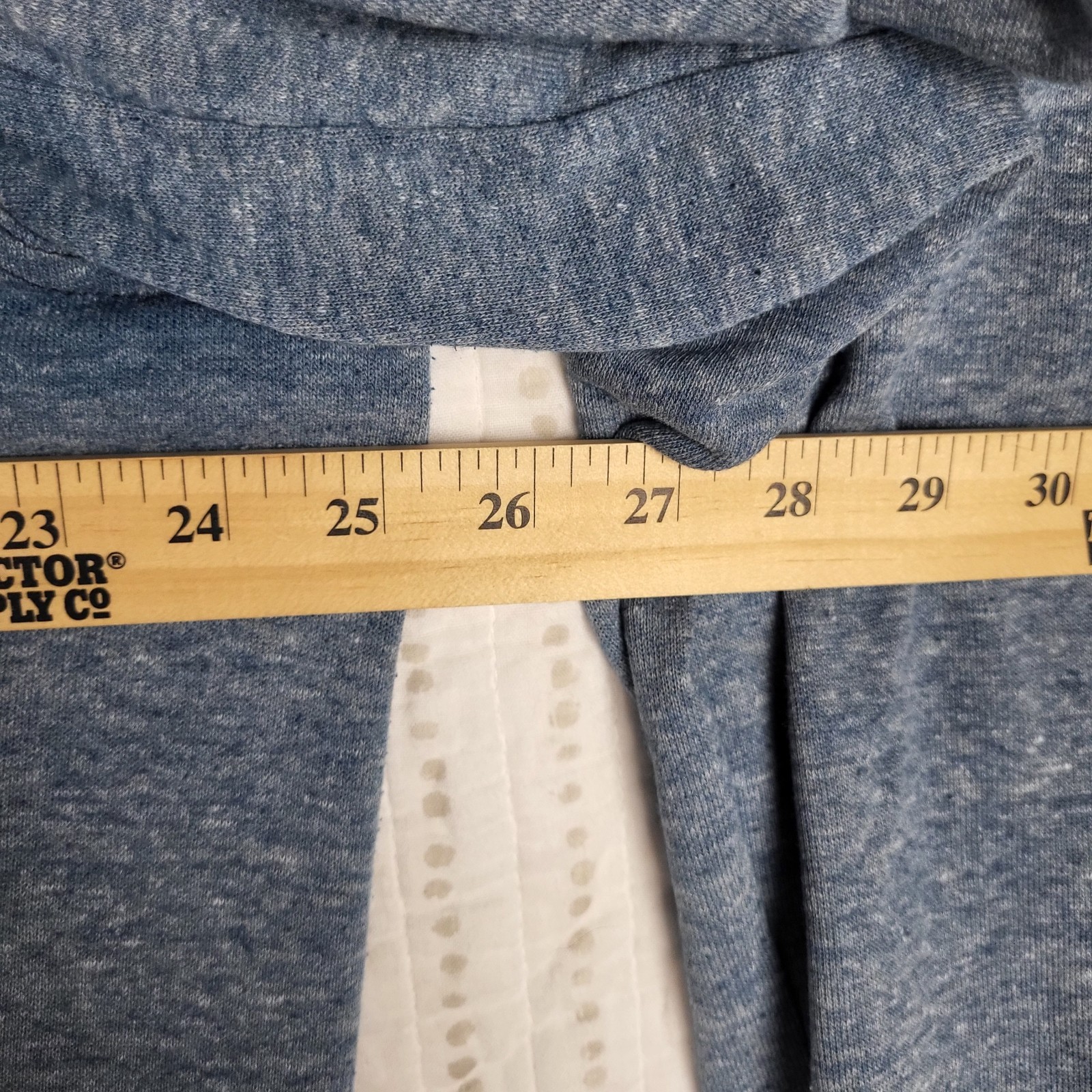 Toad & Co Hemp Sweatshirt Men’s XL Blue Heathered Lightweight Athleisure Lounge