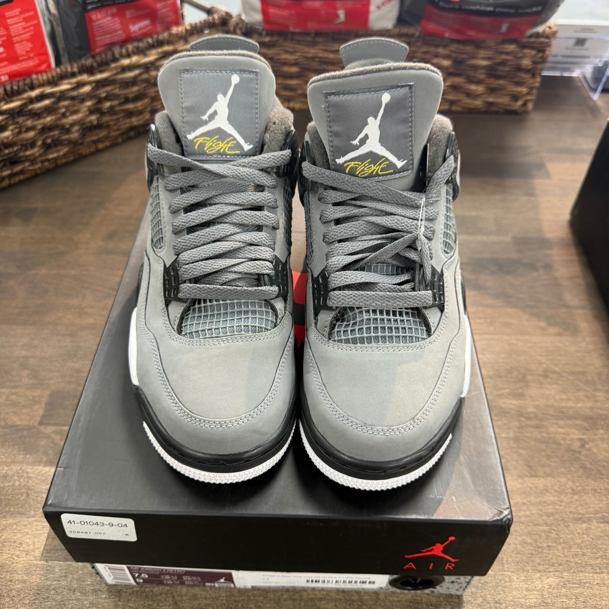 Jordan 4 Retro Cool Grey (2019) Size 7.5