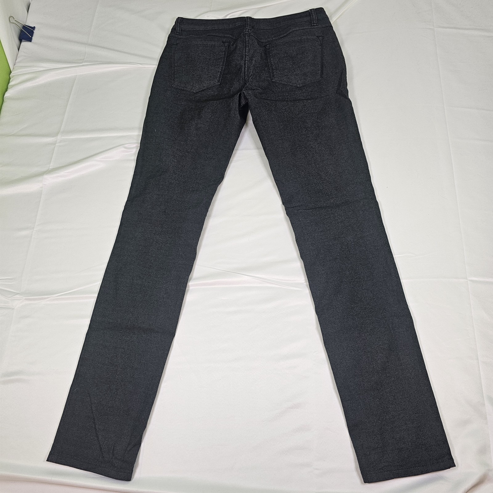 PrAna Size 8/29 Womens Charcoal Grey Organic Cotton Blend Straight Stretch Pants