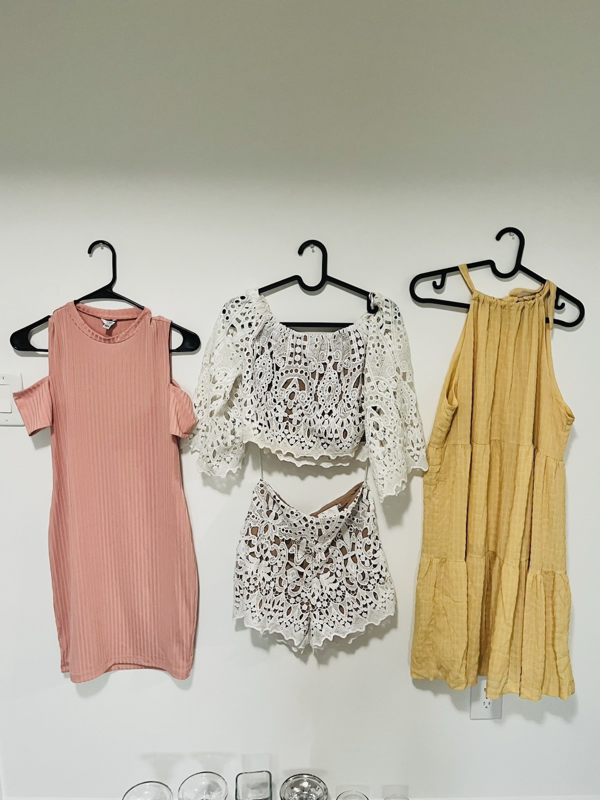 Assorted Women’s Dresses and Two-Piece Set- Size Med- price is for all