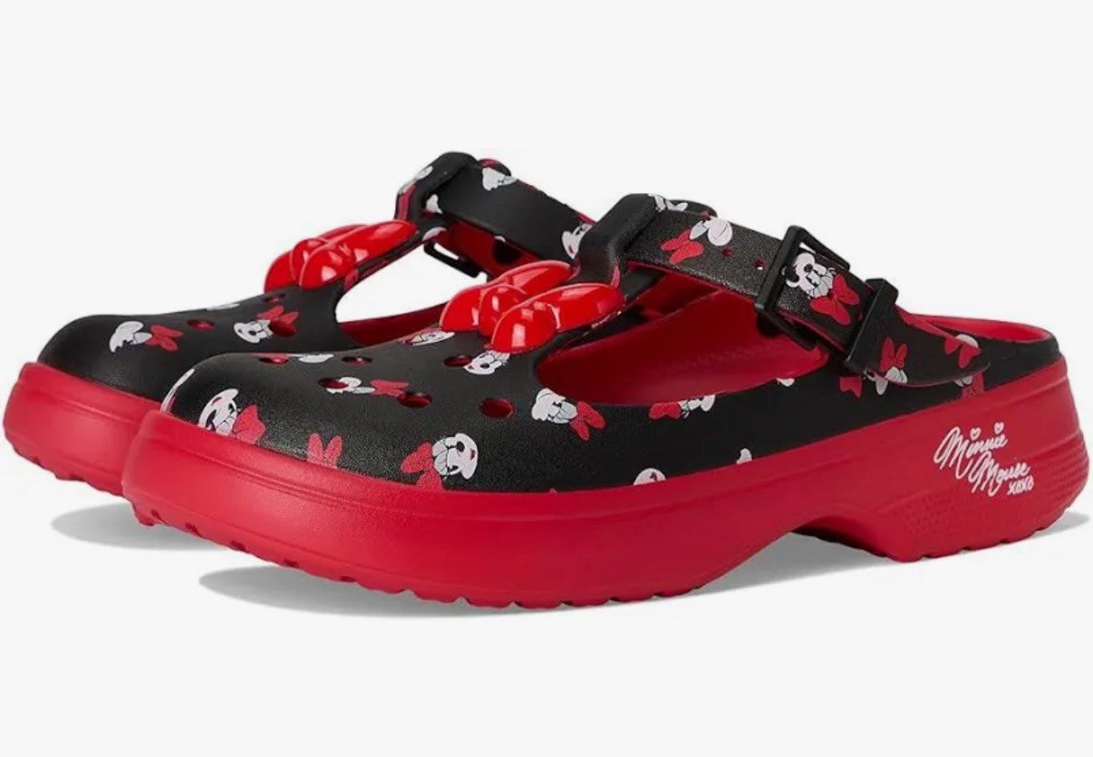 New Crocs Disney Mickey Minnie Mouse Clogs Slippers Size W9/M7