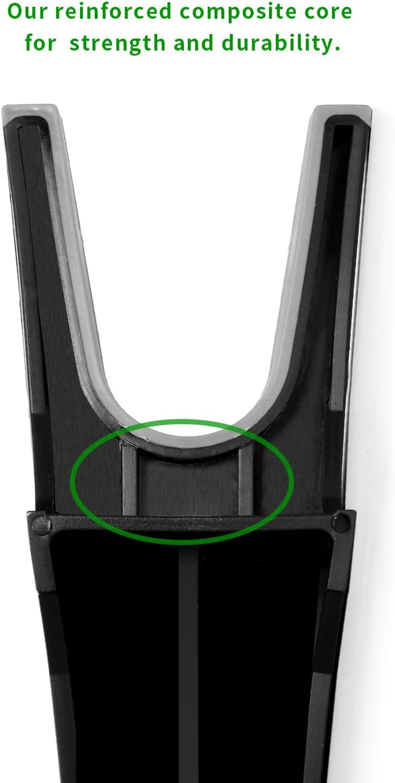 2 Pack Boot Jack with Non-Staining Rubber Grip, Removes Rubber, Cowboy, Waders a