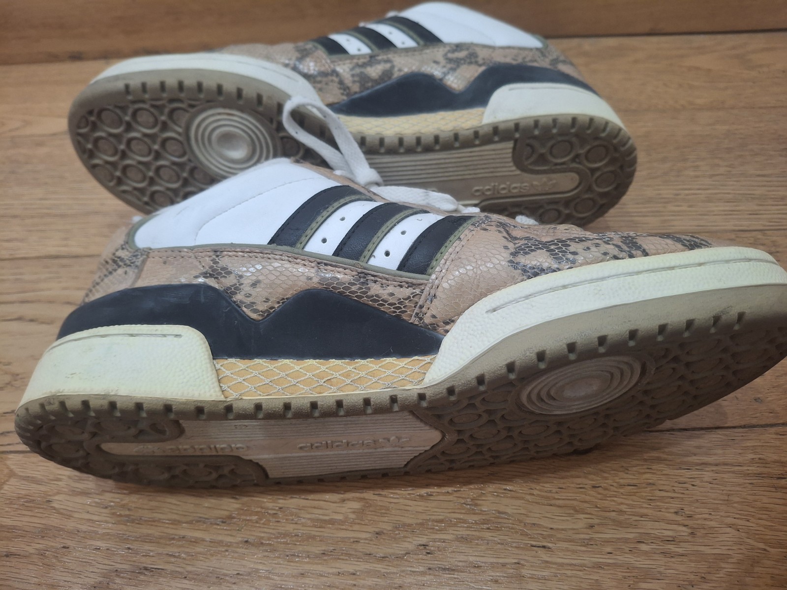 Rare Vintage Adidas Original Model Fleetwood Snakeskin Years 2004 – Size 43 1/3