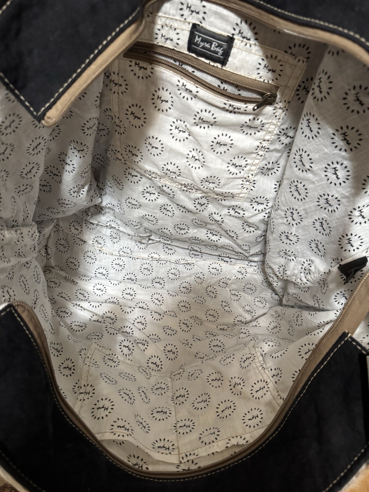 MYRNA Seagrass Weekender Tote – Leather, Hair-On Cowhide, New with Tags