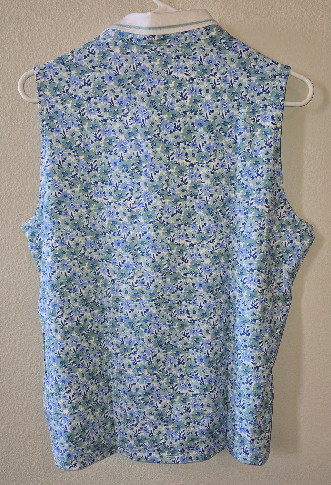 Vineyard Vines Women L Performance Sleeveless Polo Navy Golf Tennis NWT