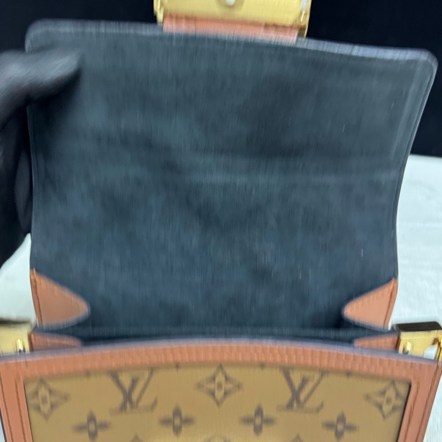Louis Vuitton Dauphine Small Brown Caramel Monogram Shoulder/Crossbody US Ship