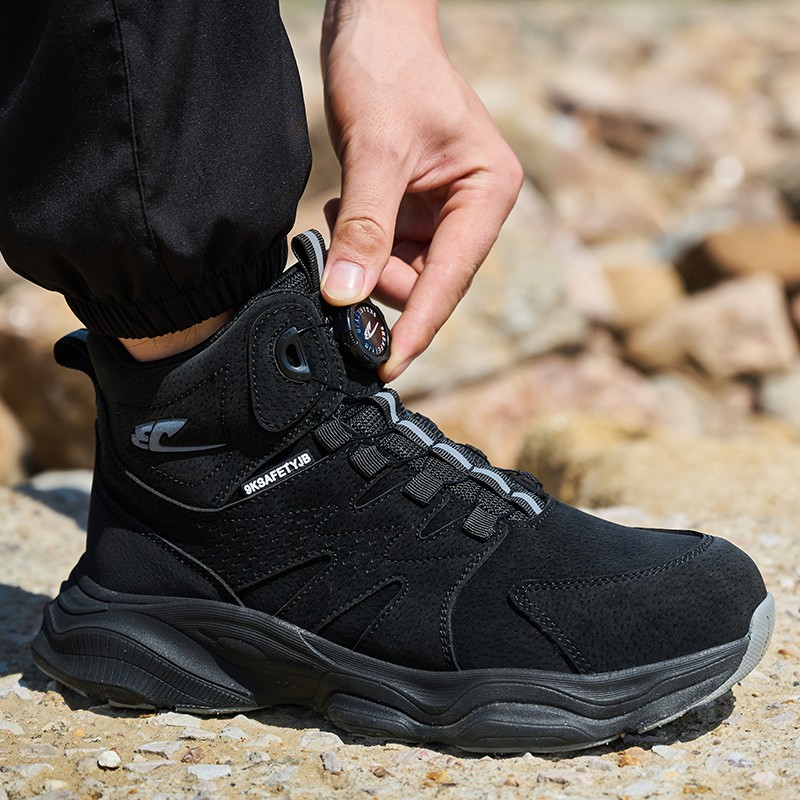 Mens Steel Toe Work Boots Safety Shoes Indestructible Sneakers Lightweight Shoes