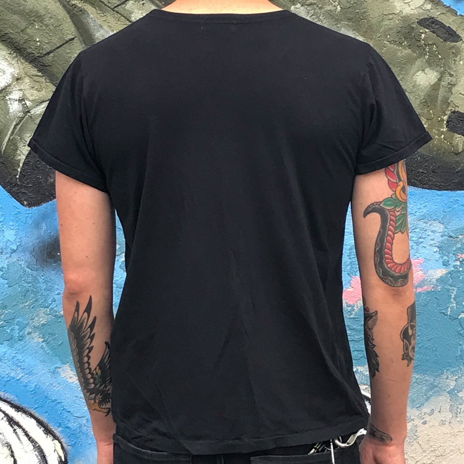 3-Pack Supima Cotton T-Shirt USA Made – Slim Fit Ultra Lightweight – Black
