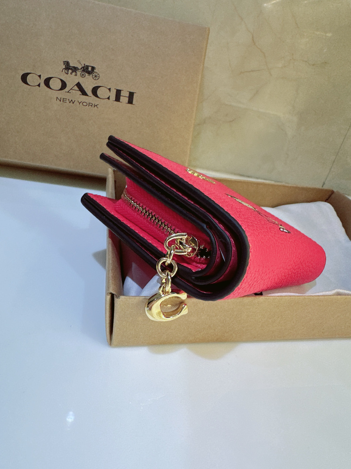 NWT Coach X Peanuts Snap Wallet With Lucy/Charlie Brown/Linus CBN89/CBN90/CBN91