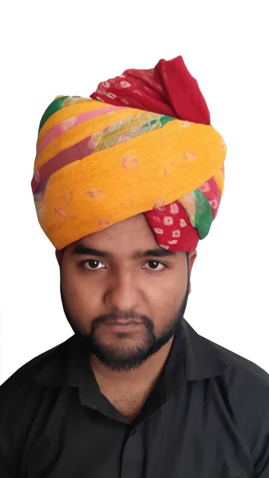 Men Hat Top Safa Indian Pagri Handmade MultiColor Safa Wedding Turban Head Wear