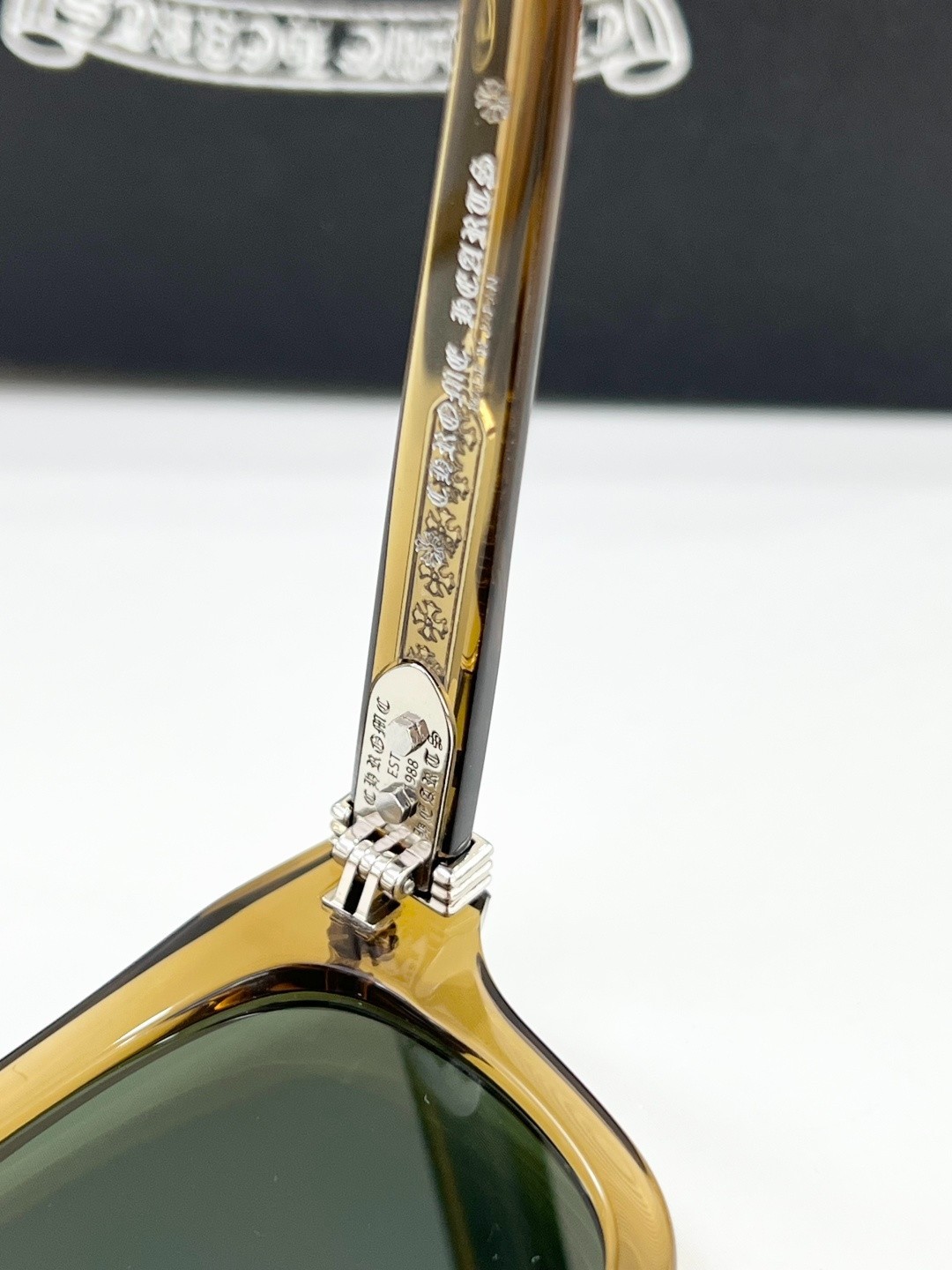 Chrome Hearts Mod ：TRITITSAGAIN Sunglasses Size ：53口22-149 🐟 1524 1724