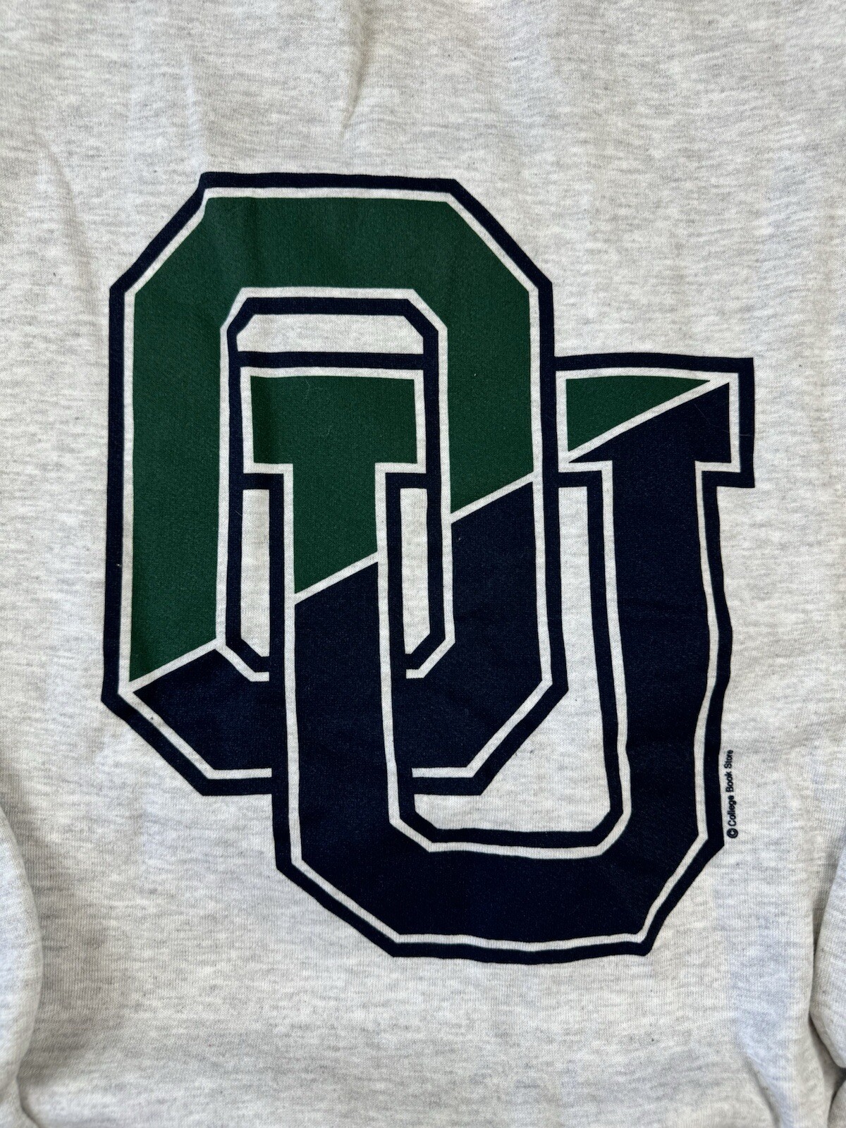 Vintage 90s Ohio University Grey Crewneck Sweatshirt size Small NEW w Tags Gray