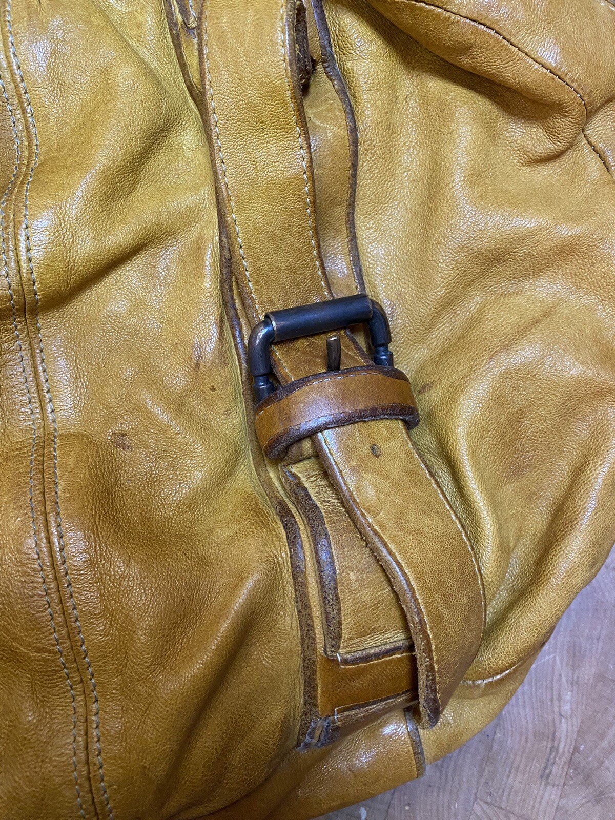 Benheart Sissi Custom Single Handle Italian Leather Purse Buffalo Plaid Lining