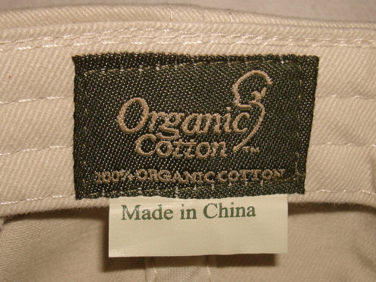 NWT DRI DUCK BEIGE 100% ORGANIC COTTON UNSTRUCTURED ADJUSTABLE BASEBALL CAP