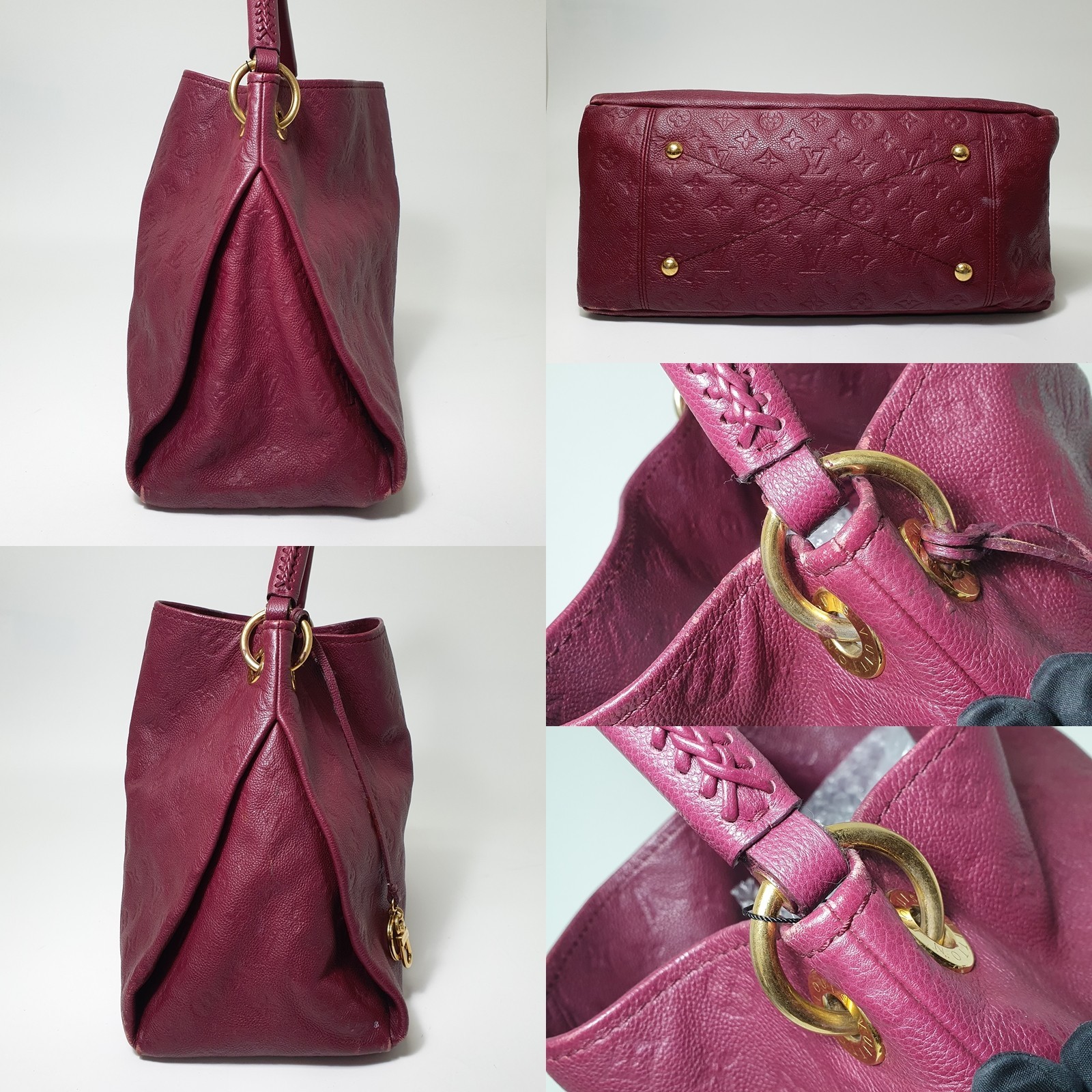 TARIFF FREE Authentic Louis Vuitton Artsy MM Empreinte M94047 Guaranteed CLA772