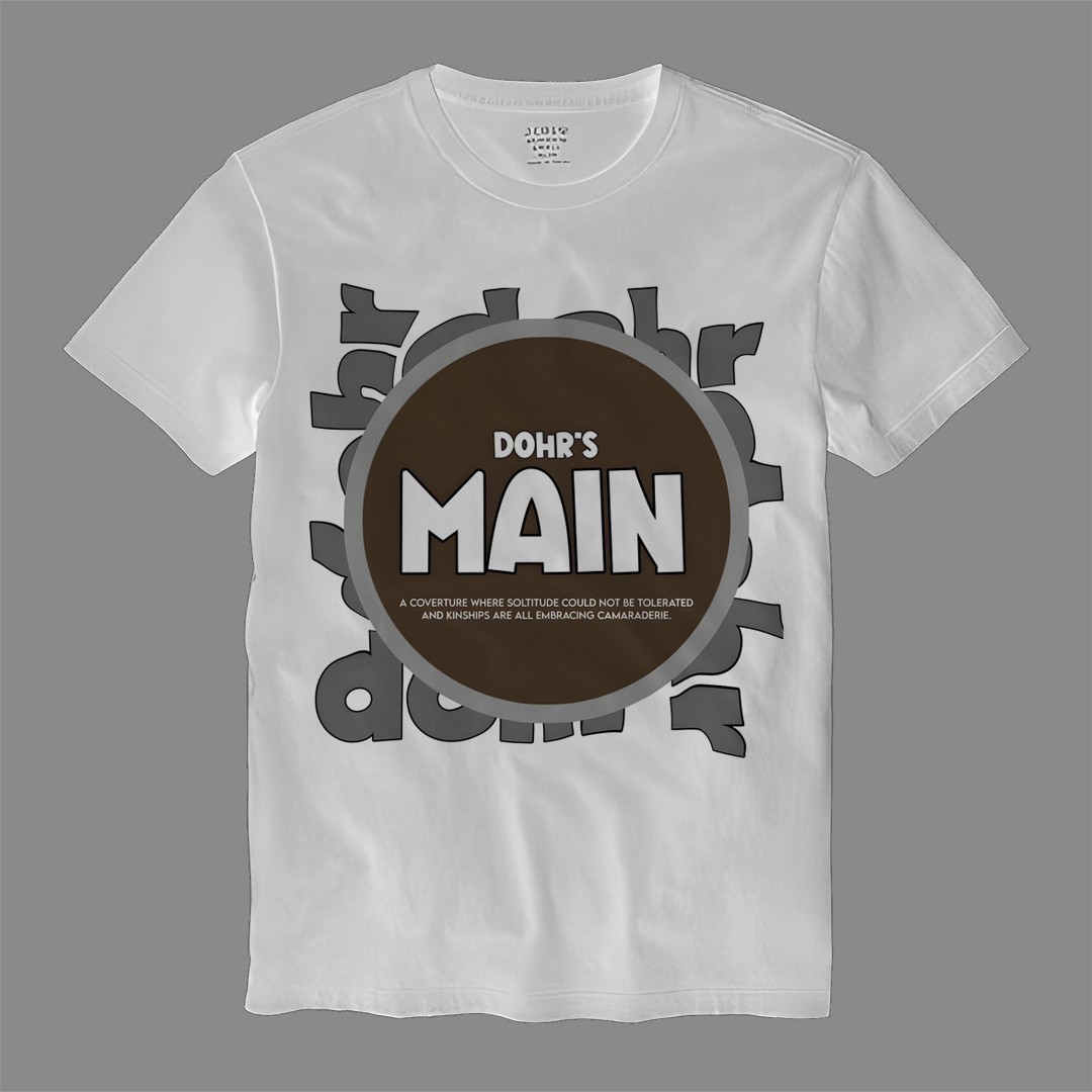 Dohrs Main Graphic T Shirt Cotton Unisex Tee Size S-2XL Fast Ship USA