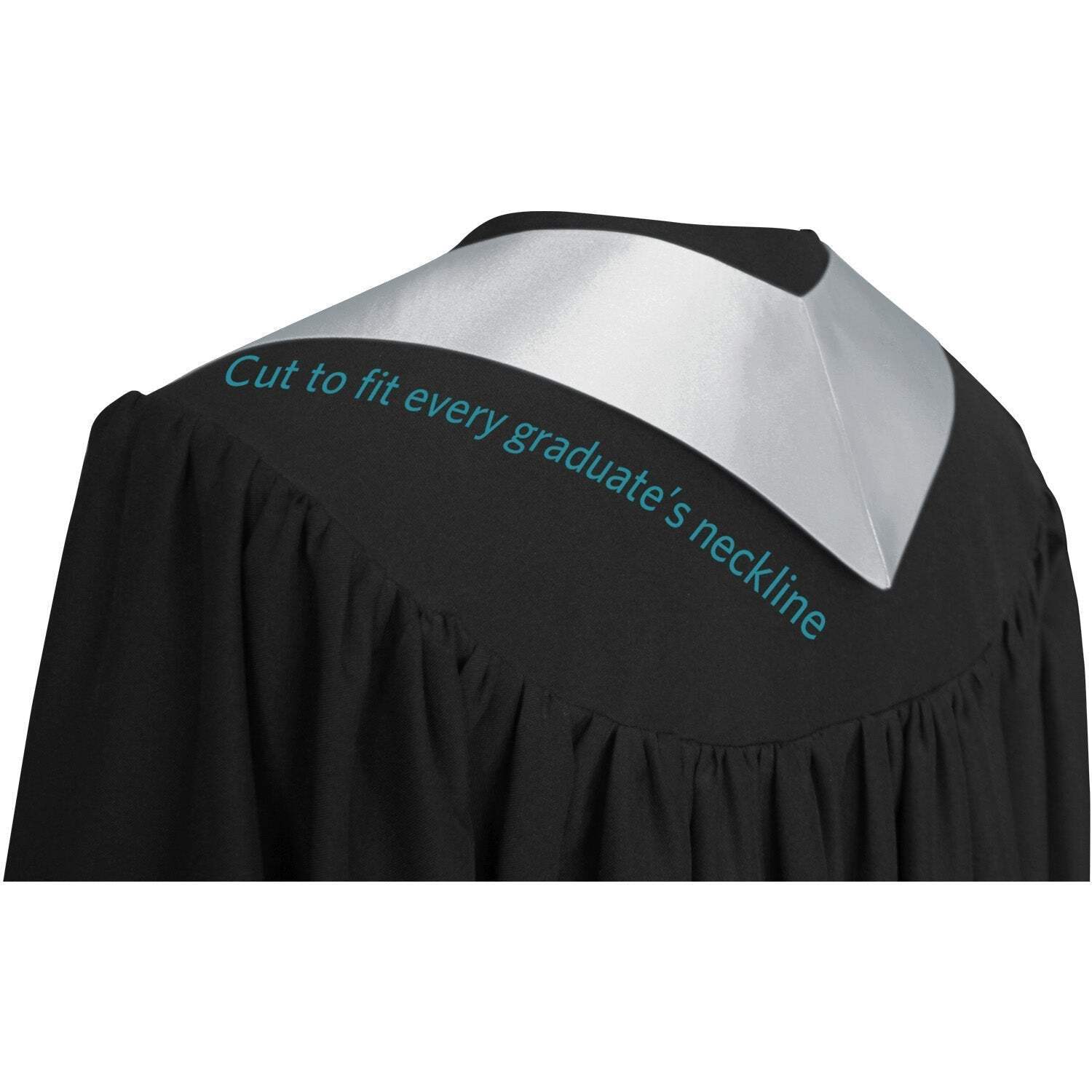 Endea Graduation Silver Class of 2024 Graduation Stole/Sash