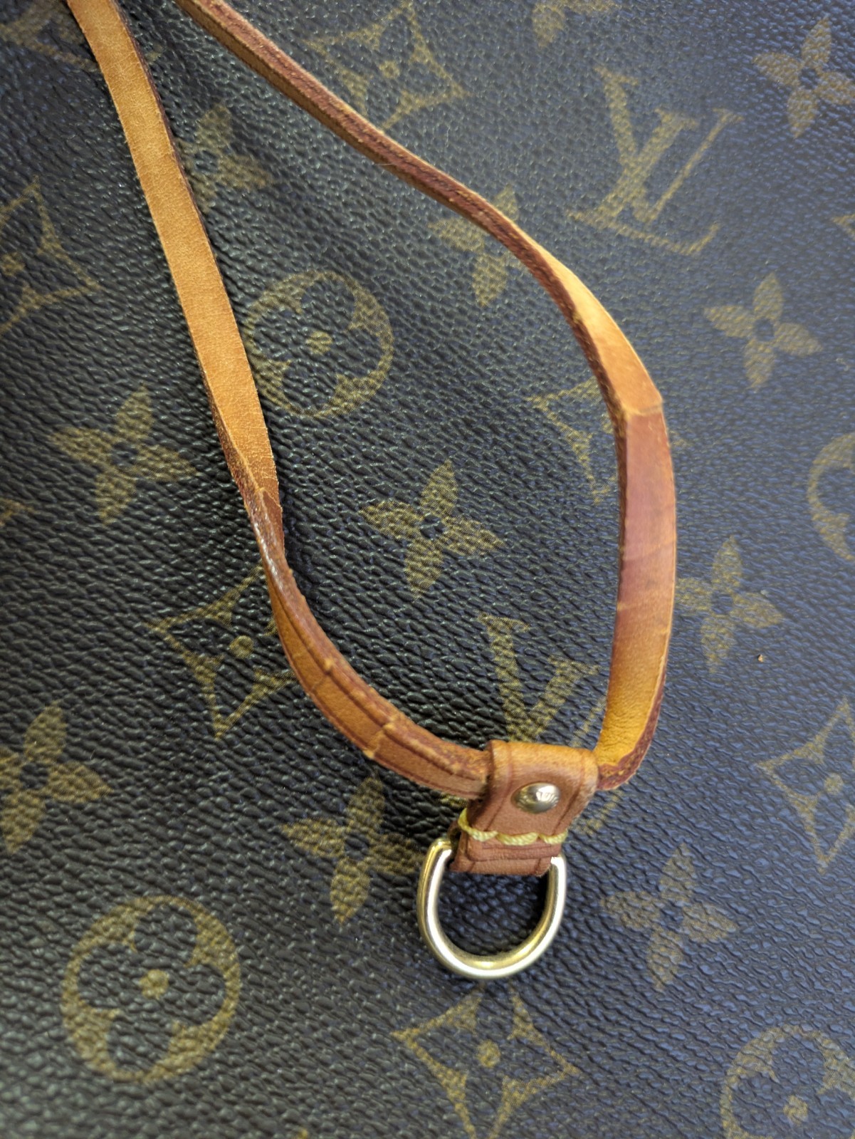 Authentic Louis Vuitton Monogram Neverfull GM Tote Bag Handbag F#53203