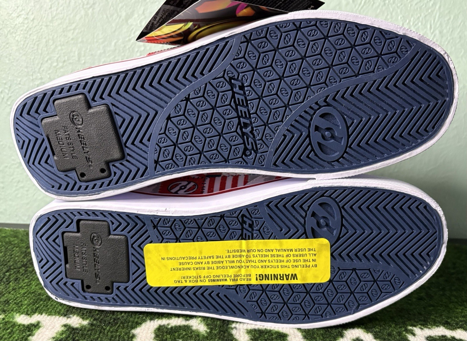 US Men’s 8/W 9 – Heelys Pro 20 Prints “Red White Blue” New in Box