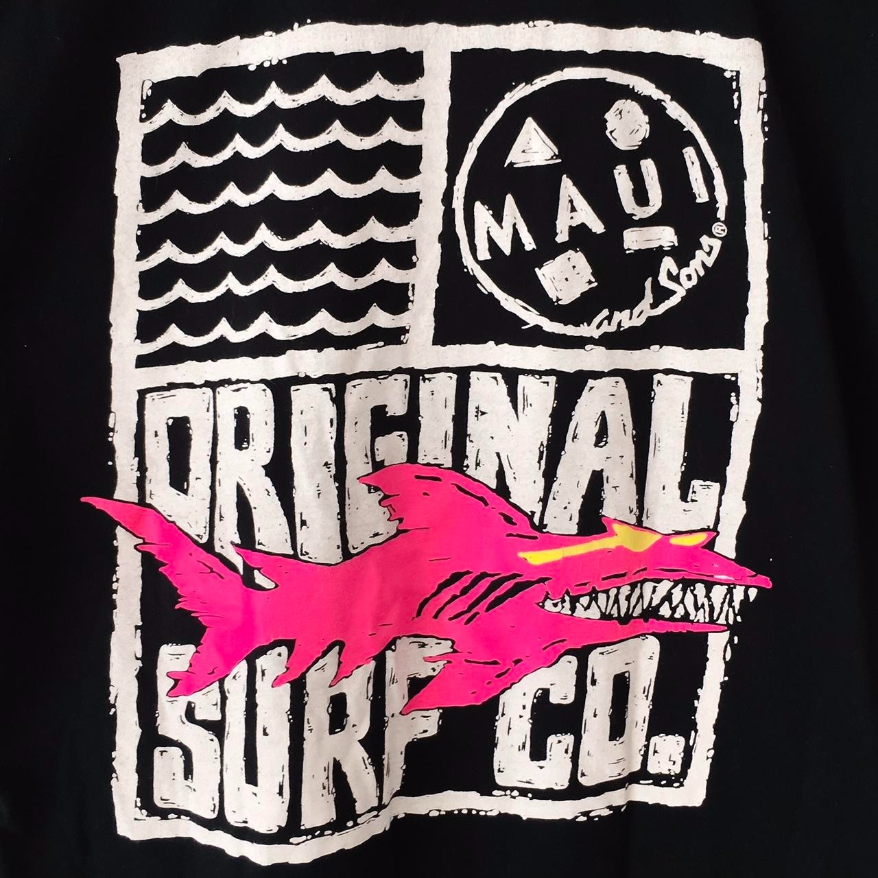 Retro Maui & Sons Original Surf Co. Hawaii Shark Medium T-Shirt