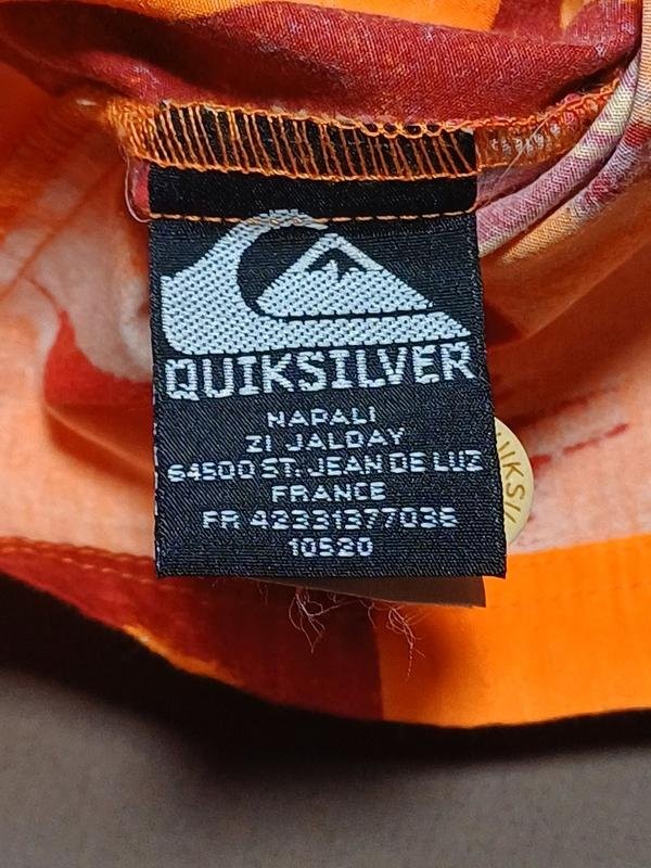Men Quiksilver T-Shirt Multicolor Cotton 42 / XL /