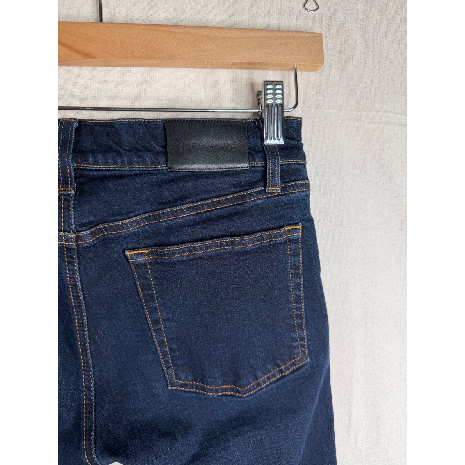 Ralph Lauren Black Label 105 Skinny Jeans size 28 Dark Blue