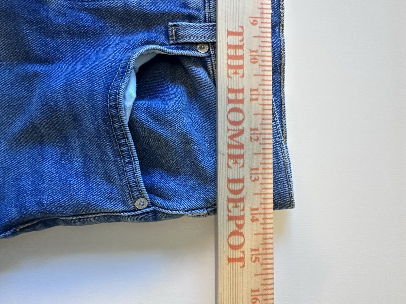 Frank & Eileen Cork Jeans Womens 27 Blue High Rise Button Fly Frayed Hem
