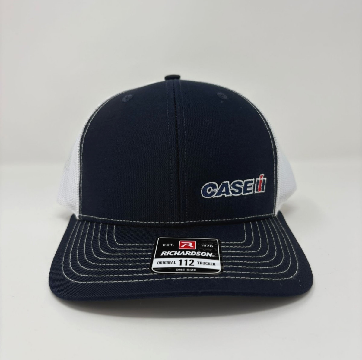 Case IH Original 112 Trucker Hat Cap by Richardson 112 – Blue Navy White