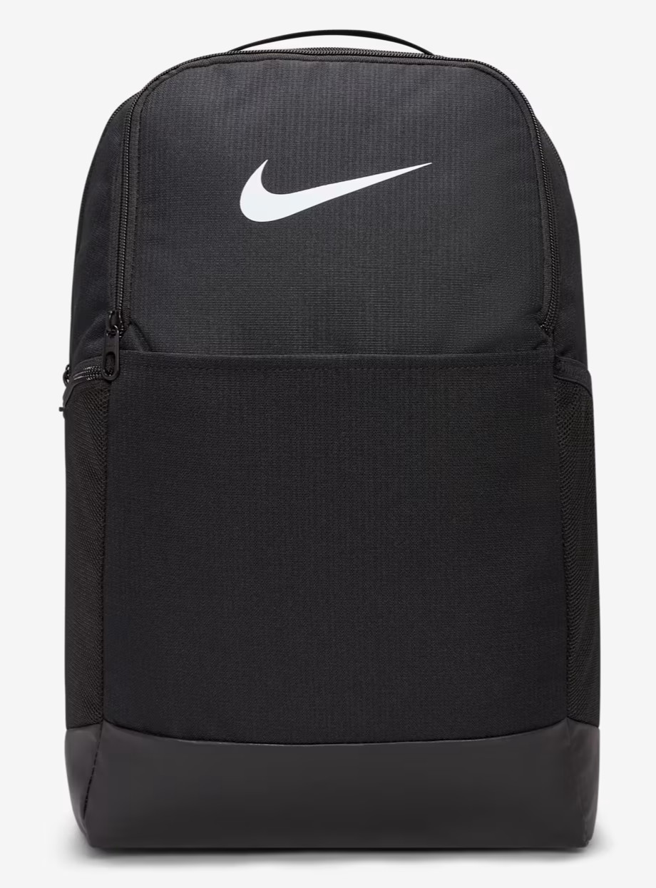 Nike Unisex Black Brasilia 9.5 Training Medium Laptop Backpack -DH7709-010 (24L)