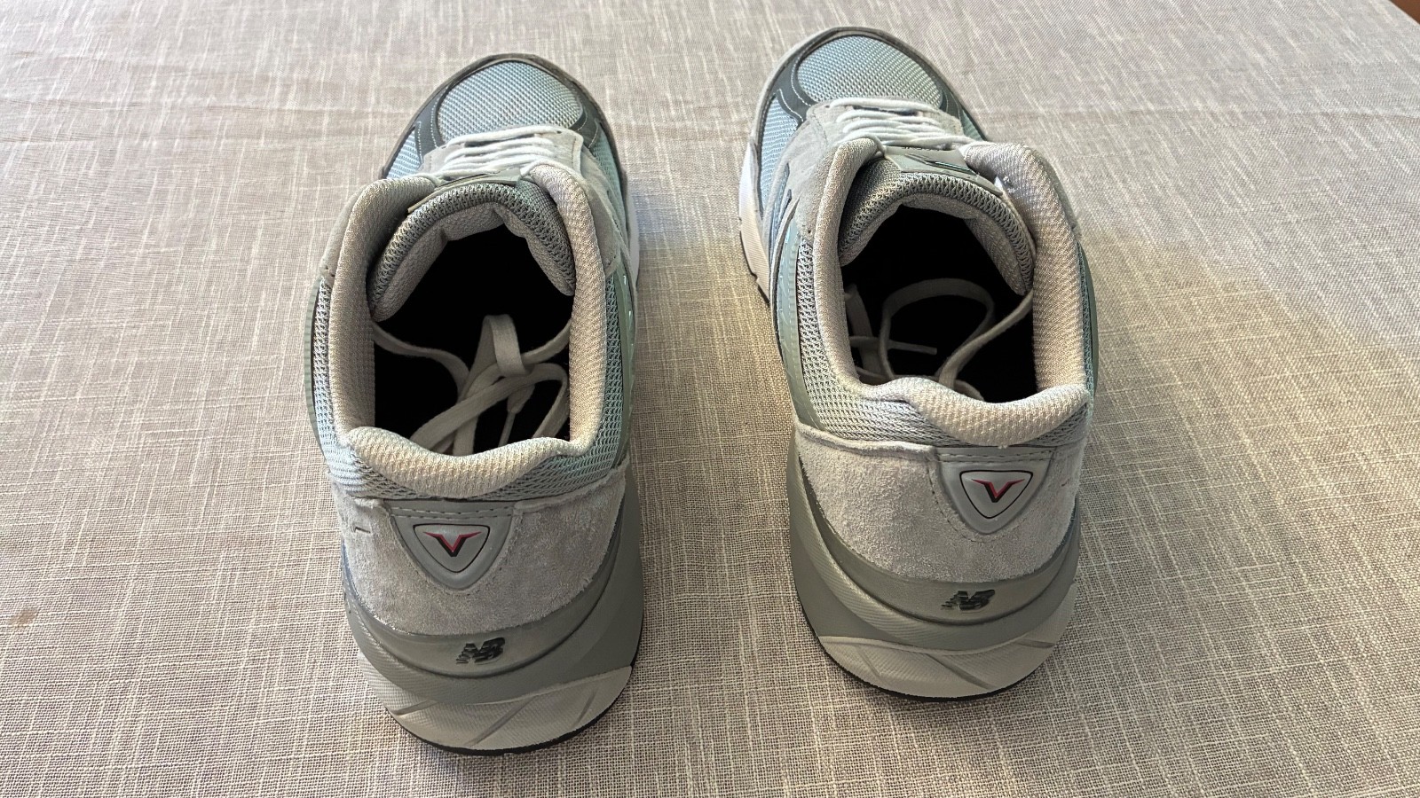 Size 12 2E – New Balance 990v5 Made in USA Low Castlerock Grey Wide
