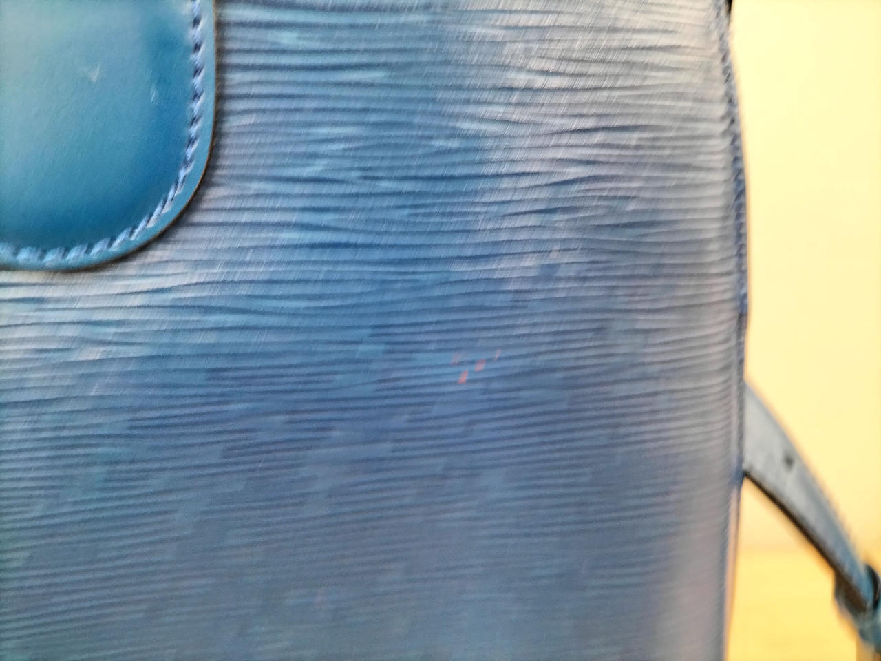 Louis Vuitton Cluny Shoulder Bag Blue 10.6 inch