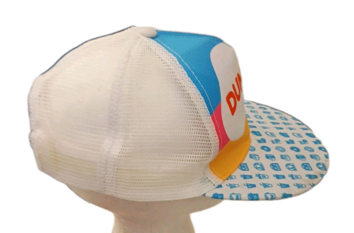 Dunkin’ Donuts Summer Promotional Hat SnapBack Trucker Cap Adjustable Coffee