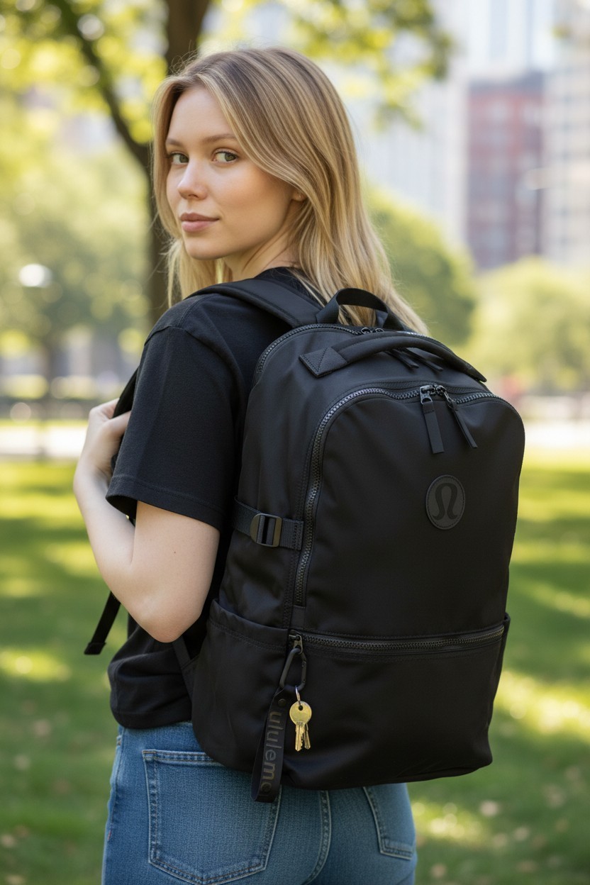 lululemon Athletica New Crew Backpack (Black)