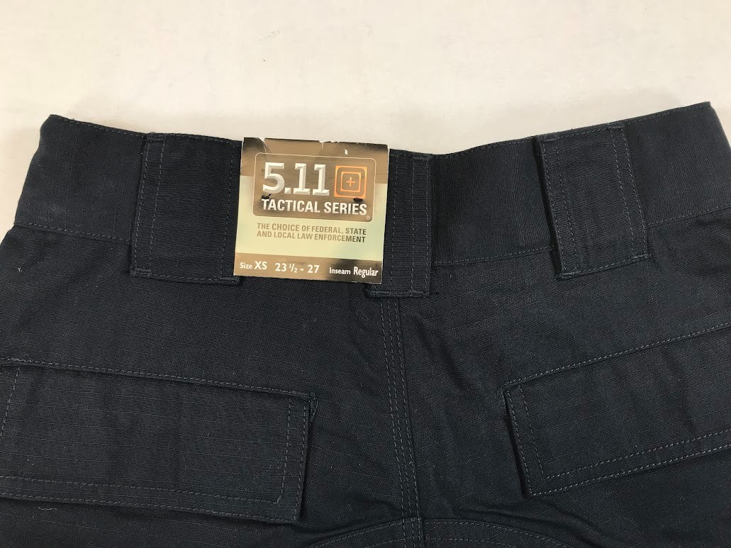 NWT 5.11 Tactical Men’s TDU Rip-Stop Poly/Cotton Navy Pants #74003, Size XS