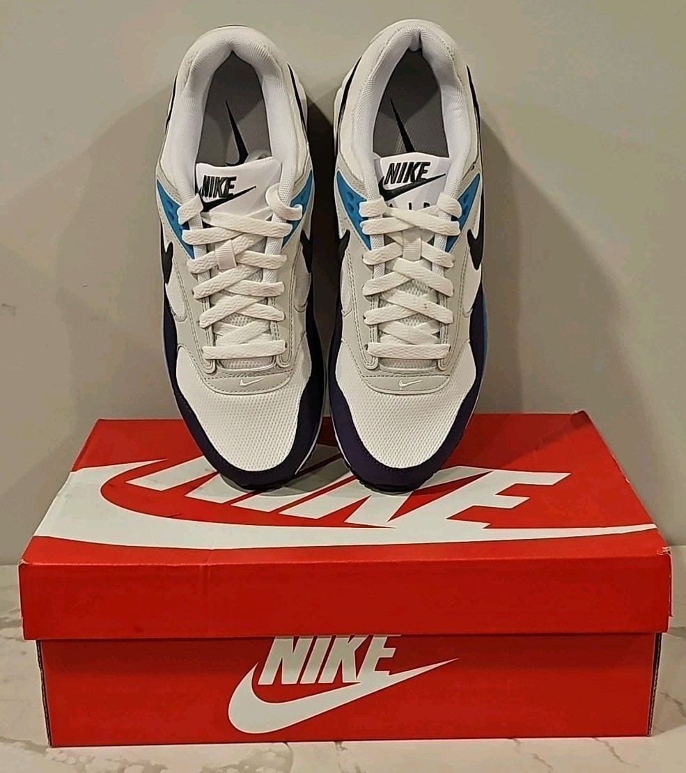 Nike Air Max Correlate Womens Size 9.5 Sneakers Shoes White Dark Grey Purple New