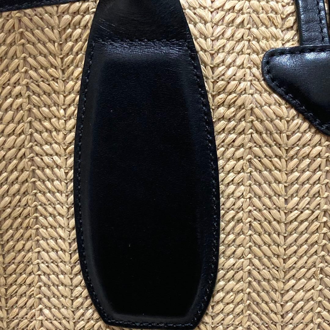 [Excellent Condition] Longchamp Le Panier Pliage Roseau Tote Bag, Made in France