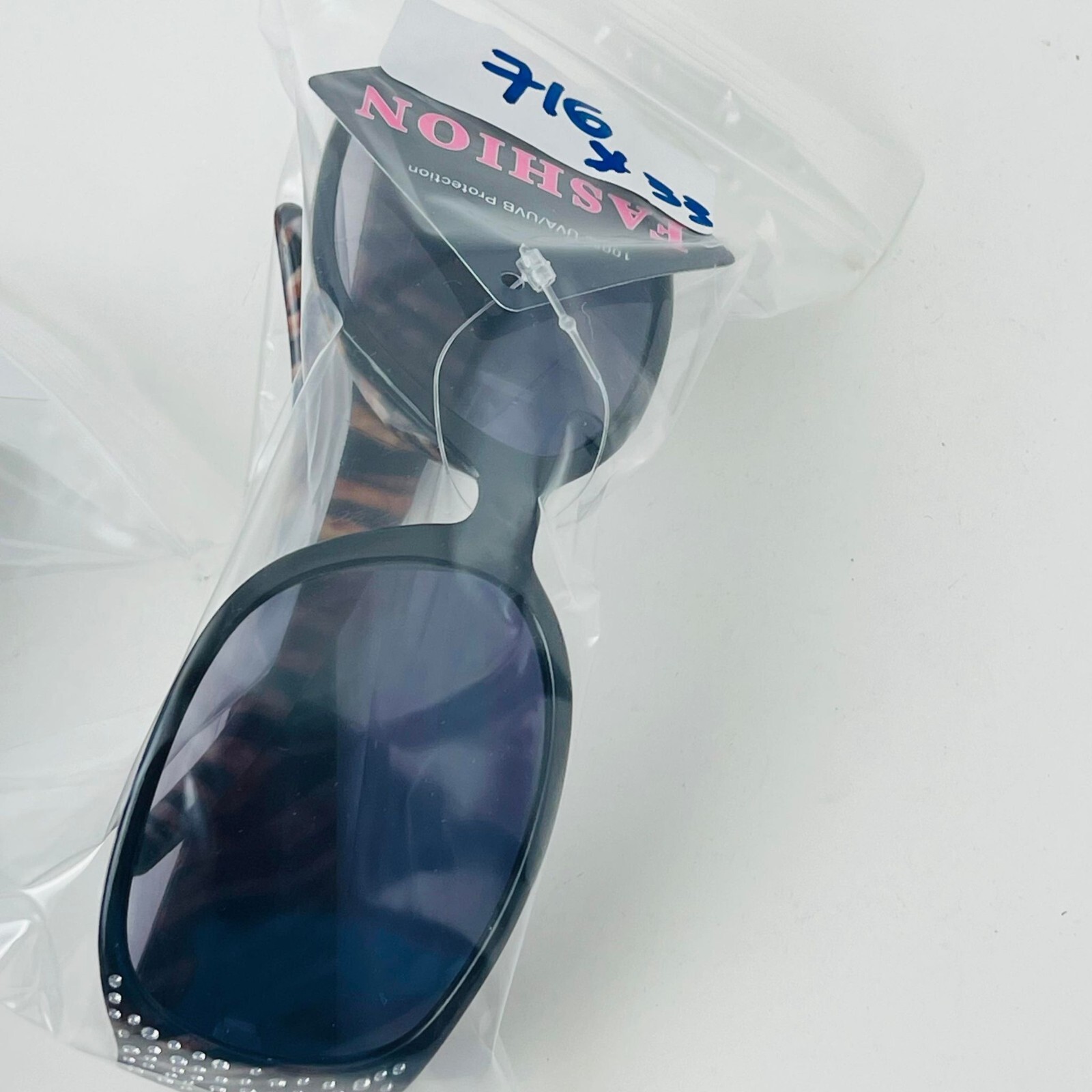 Fashion Sunglasses for Women Wrap 100% UVA-UVB Protection, (Brown & Black), NEW