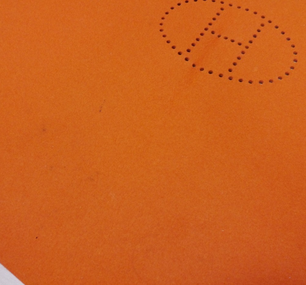 Authentic HERMES Game Mat Evelyn suede #8115