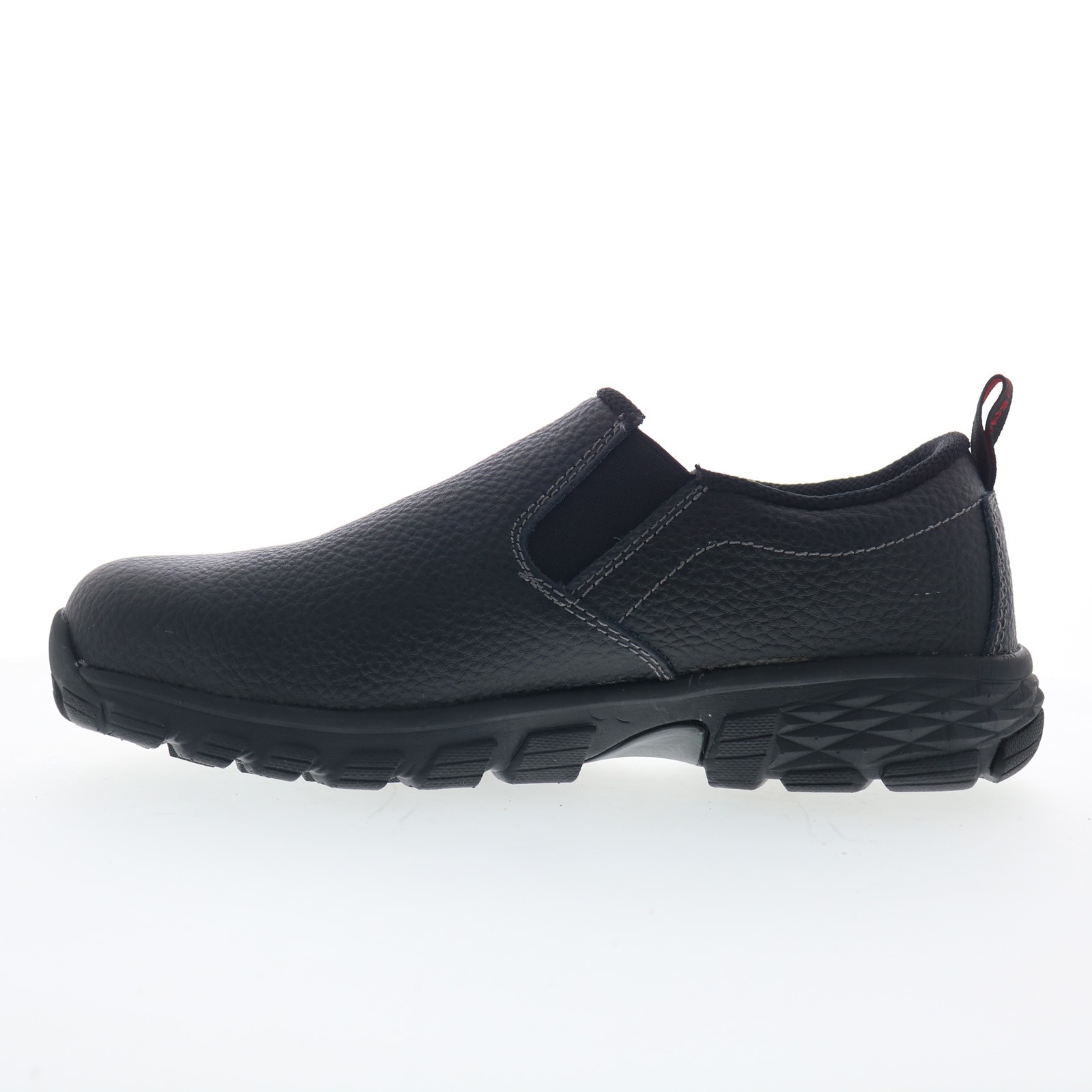Avenger Flight Slip-On Alloy Toe A7001 Mens Black Work & Safety Shoes