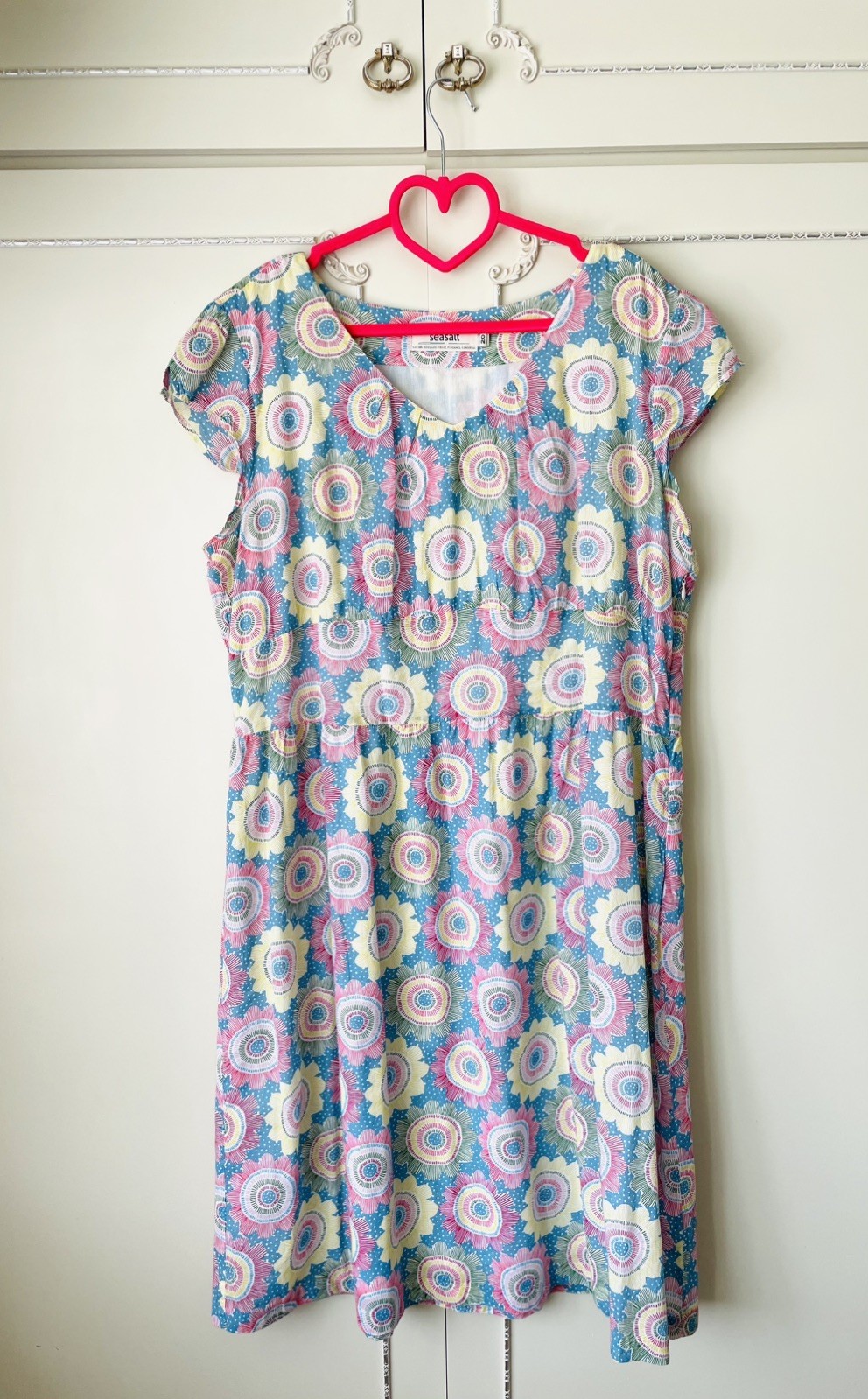💝 Seasalt ” CARNAUBA ” Floral Print Dress Size 20