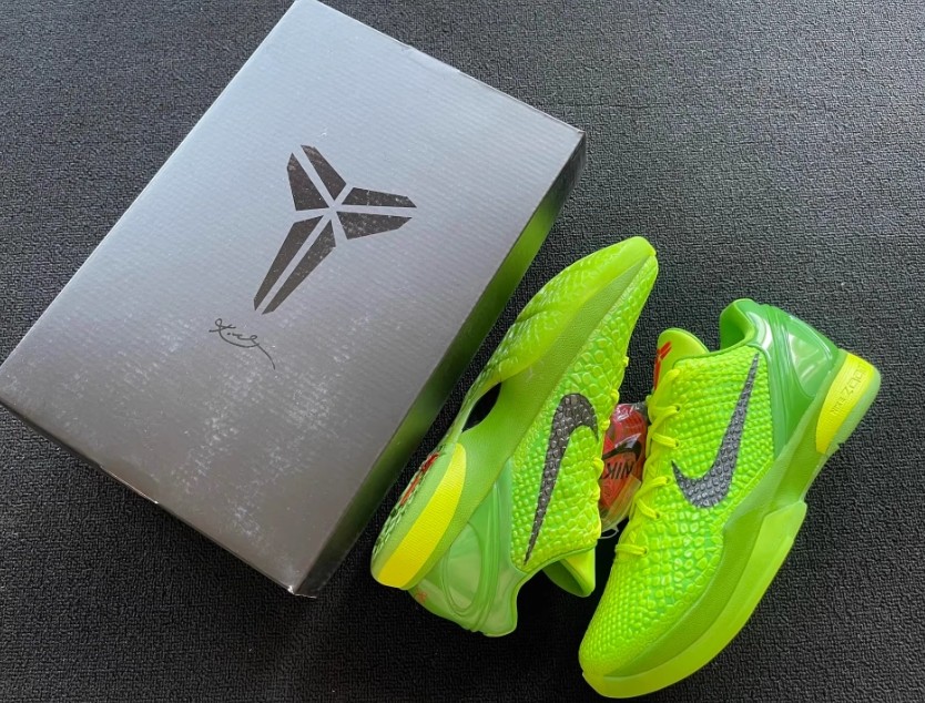 Zoom Kobe 6 Protro Grinch Green Reverse CW2190-300 Men’s Basketball Shoes Sizes
