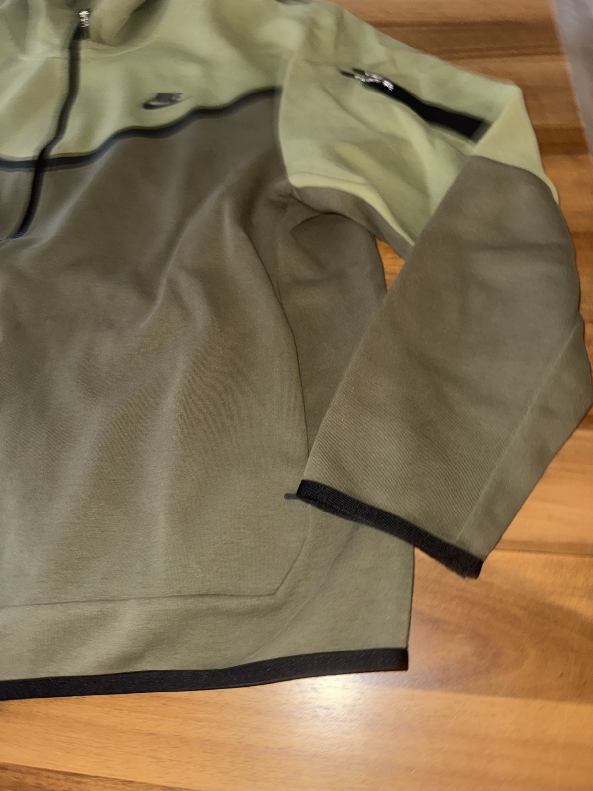 Authentic Nike Tech Fleece Full Zip Set Olive Green Men’s XXL Worn Once