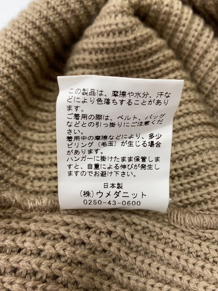 WRAPINKNOT Knit Sweater (Thick) Size 3 Wool CML Plain WK13AW-P004M