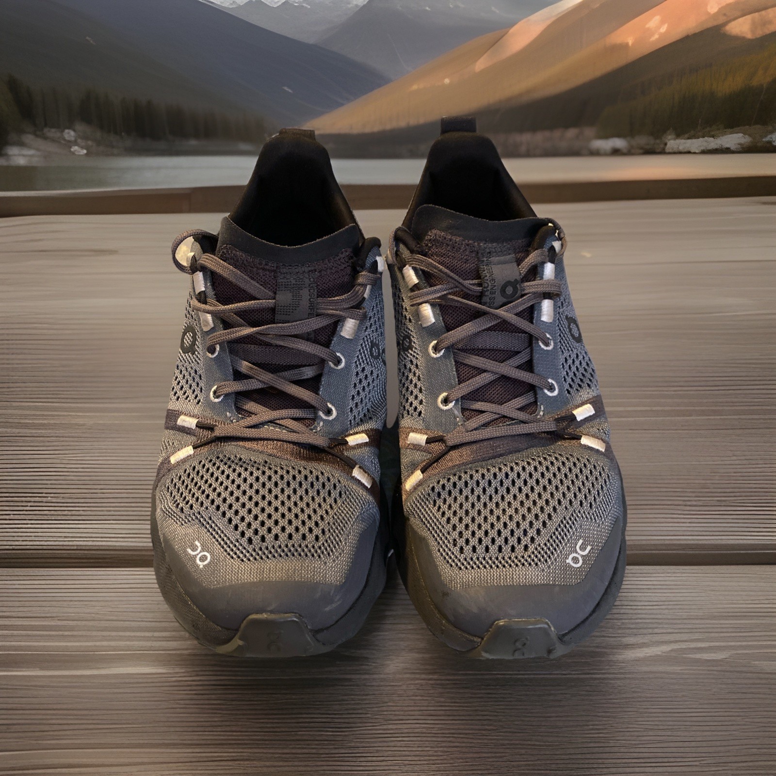 On Cloudsurfer Trail Running Shoes In Eclipse/Black (3WE10100264) – W. Size 9