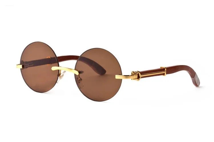 Clear Eyeglasses Sunglasses Streetwear Outdoor Hip Hop Cholo Buffs Round Shades