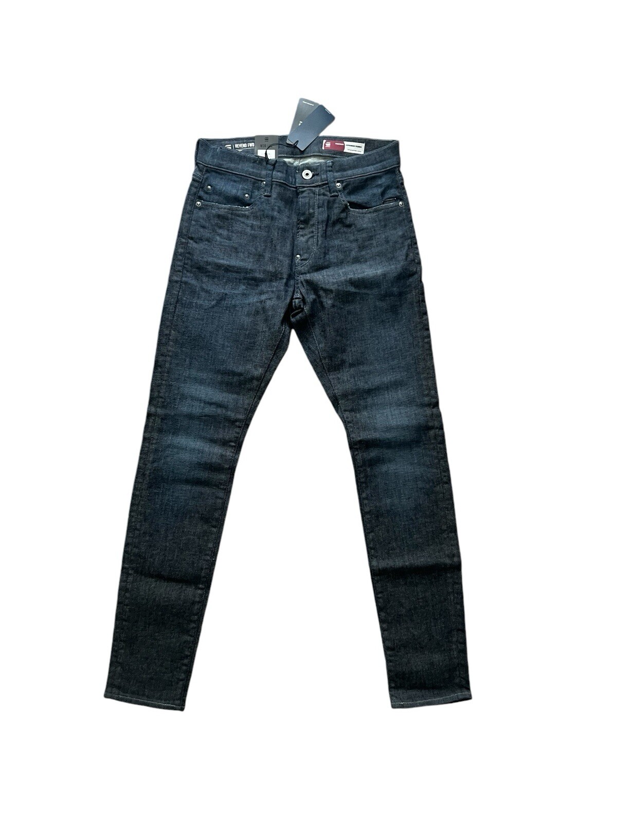 G-Star Raw Mens Revend FWD Skinny Jeans Denim Dark Blue $190 Size 30/32