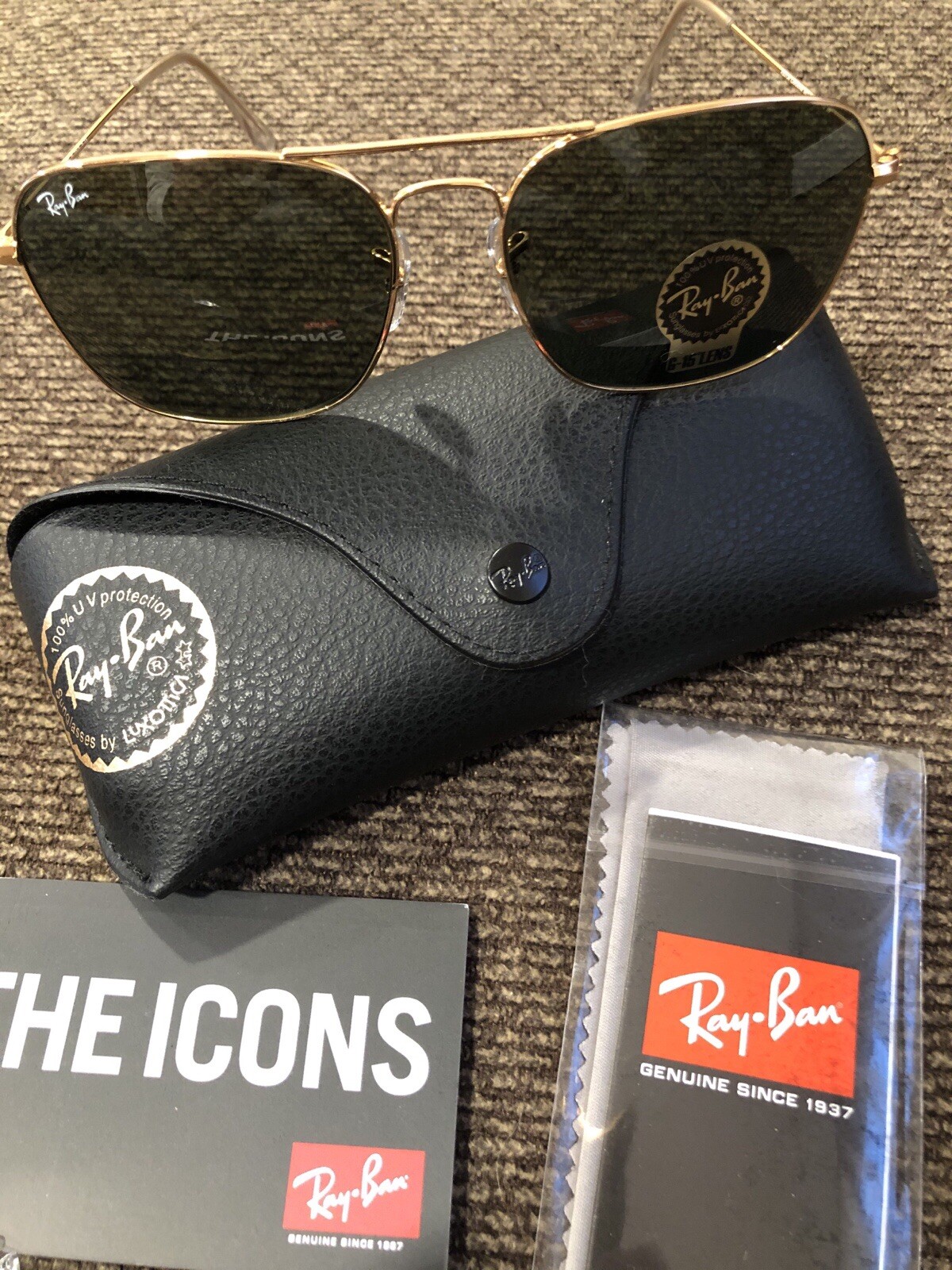 New Ray-Ban Caravan RB3136 Sunglasses