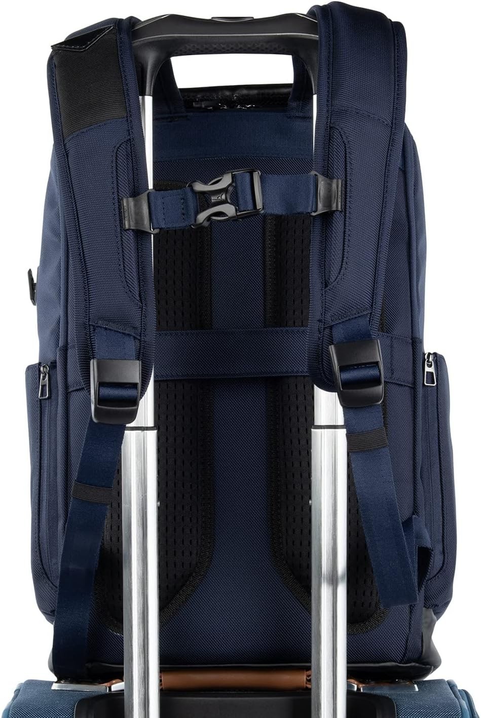 Travelpro Crew Executive Choice 3 Medium Top Load Backpack Blue for 15.6″ Laptop