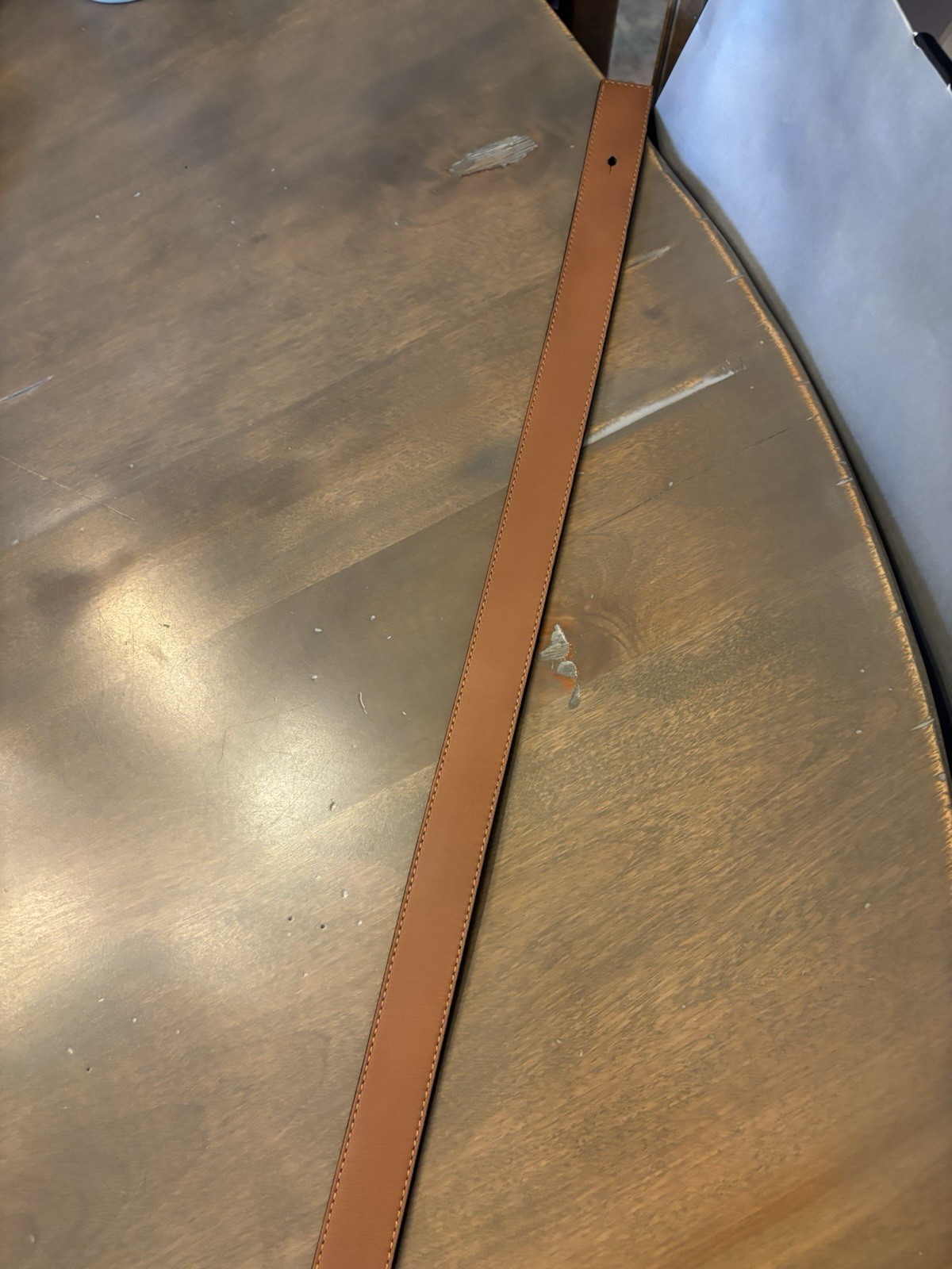 Brown/Black Reversible Belt Gold-Plated Logo Buckle Adjustable Solid 1in 85
